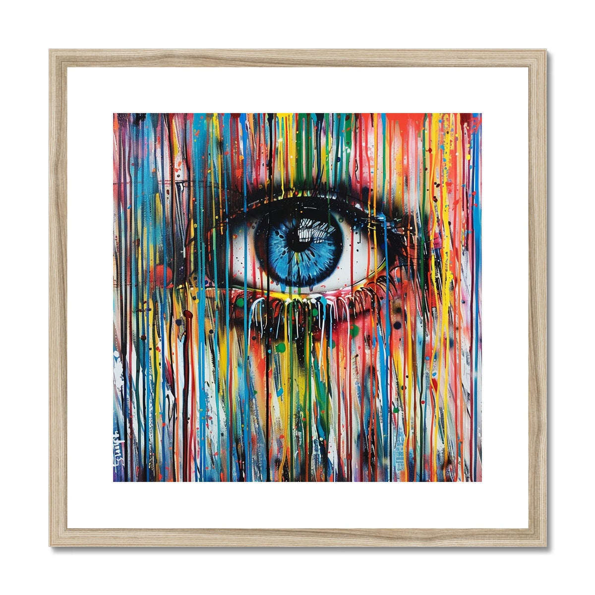 Eye For Eye Framed & Mounted Print