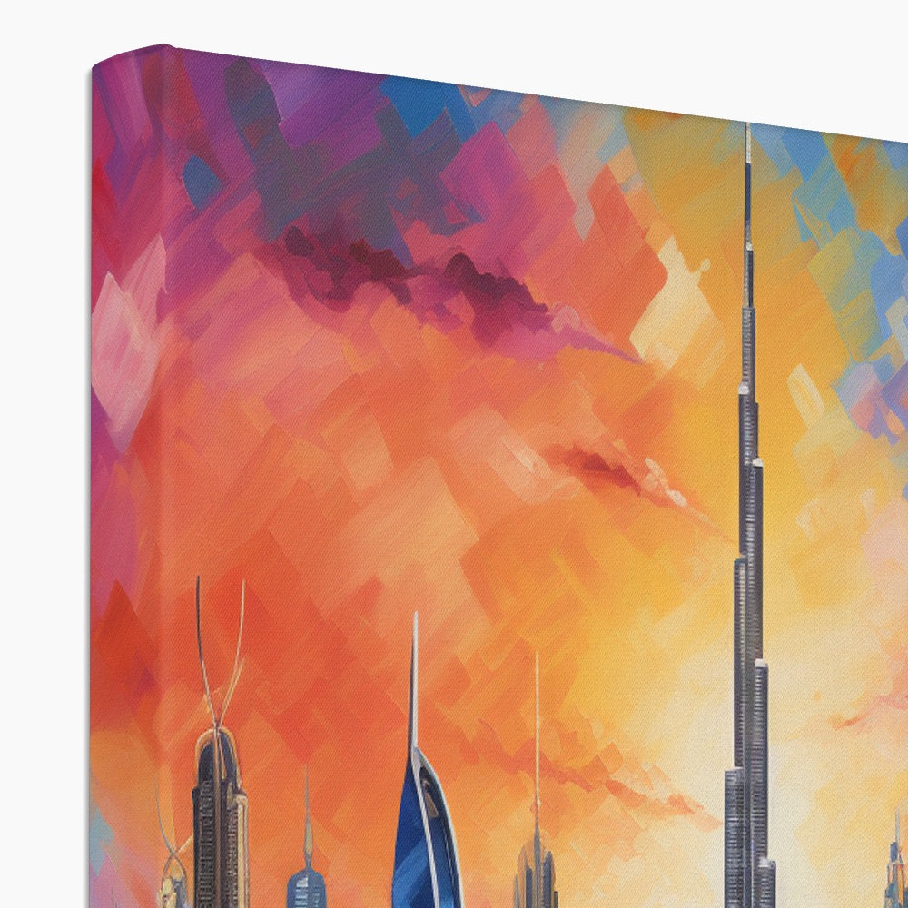 Downtown, Dubai Canvas