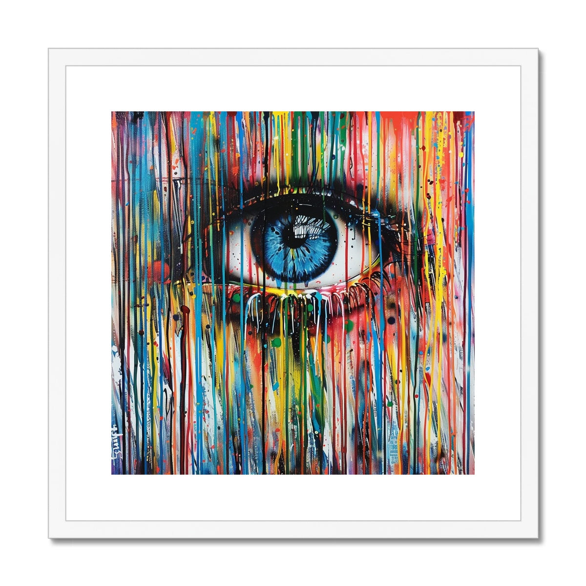Eye For Eye Framed & Mounted Print