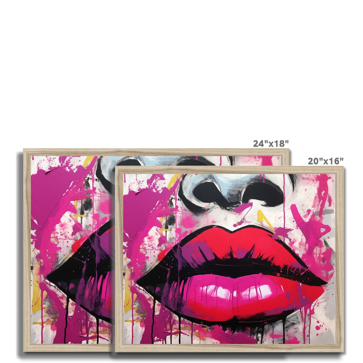 Lipstick Framed Print