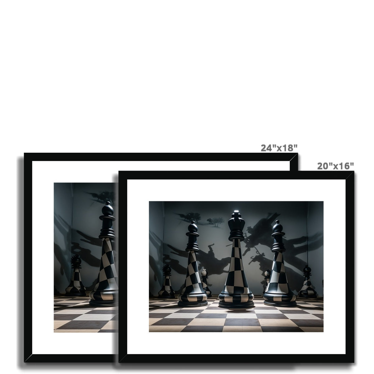 Checkmate Framed & Mounted Print