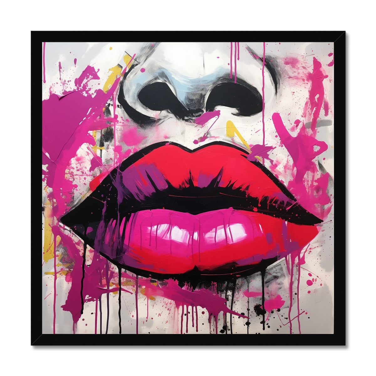 Lipstick Framed Print