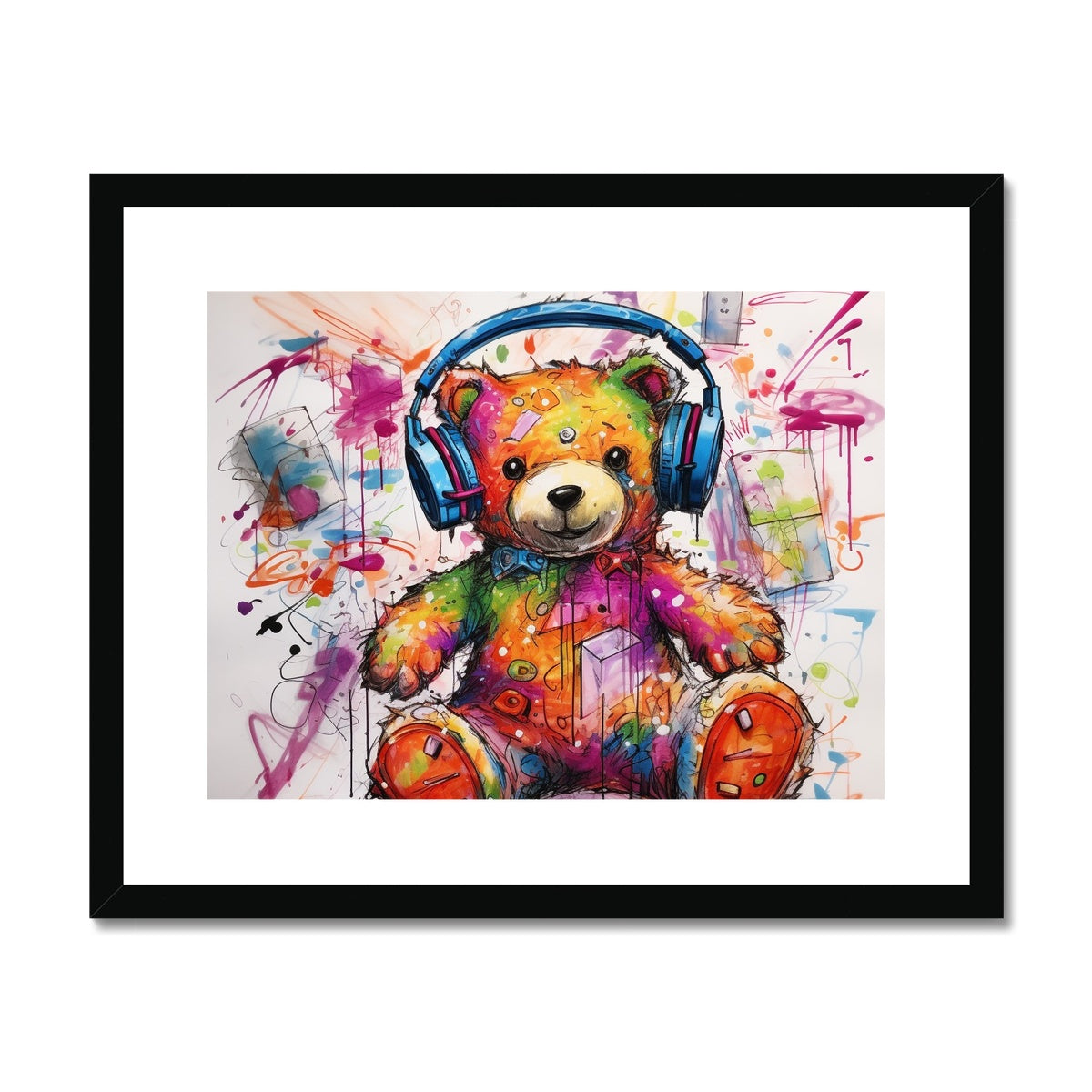Beats By Teddy: Limited Edition Framed & Mounted Print