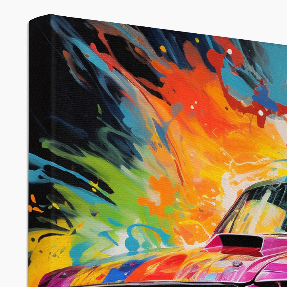 Mustang Mess Canvas