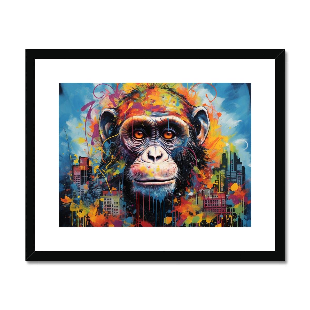 Finger Paint: Limited Edition Framed & Mounted Print