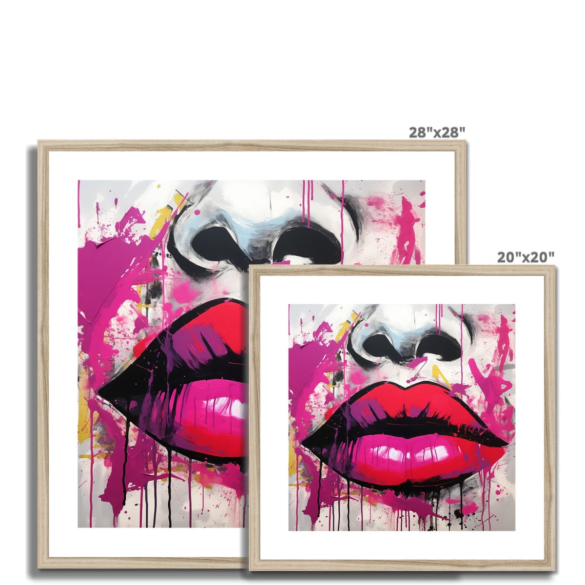 Lipstick Framed & Mounted Print