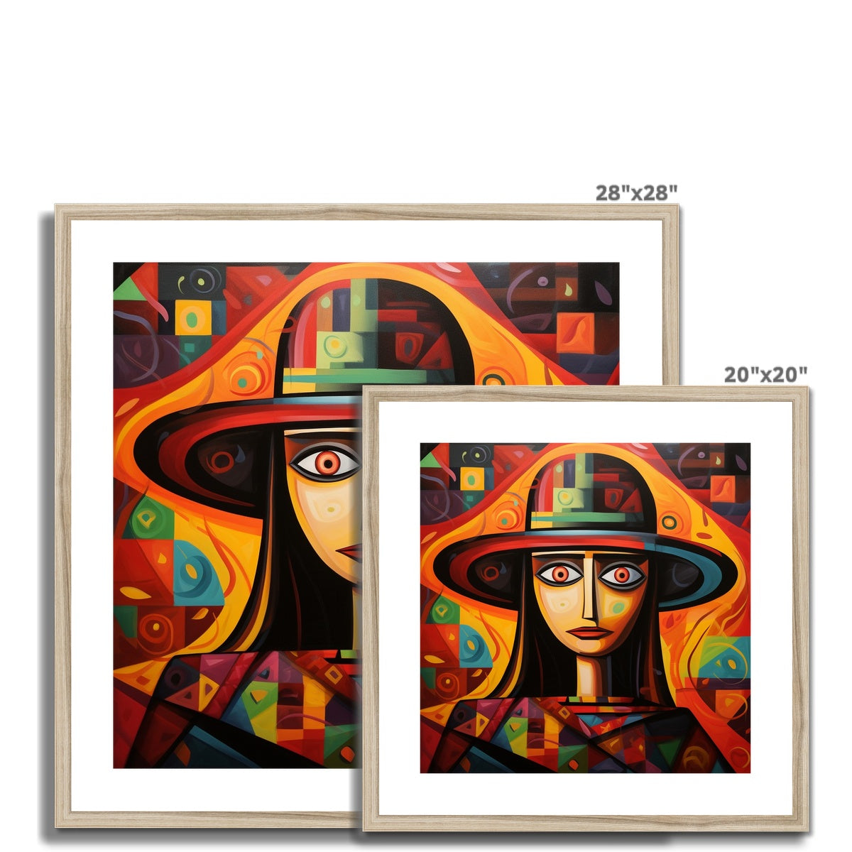 Sombrero: Mona Lisa Limited Edition Framed & Mounted Print