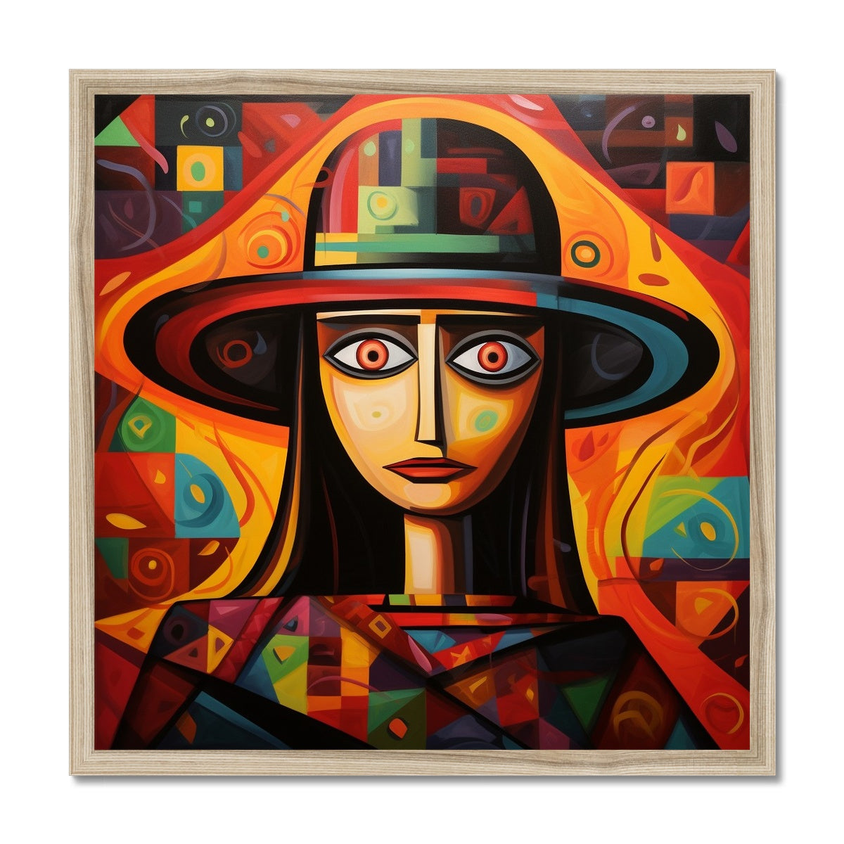 Sombrero: Mona Lisa Limited Edition Framed Print