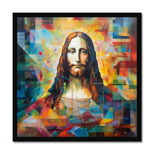 Jesus Walks: Mona Lisa Limited Edition Framed Print