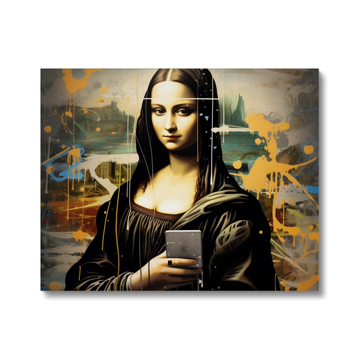 Millenial: The Mona Lisa Limited Edition Canvas