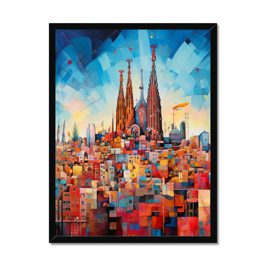 Barcelona  Framed Print