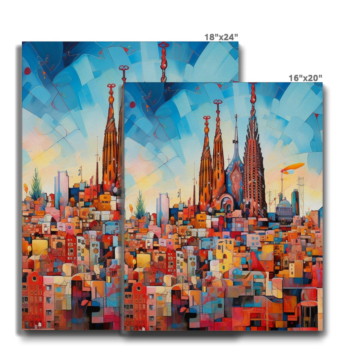 Barcelona  Canvas
