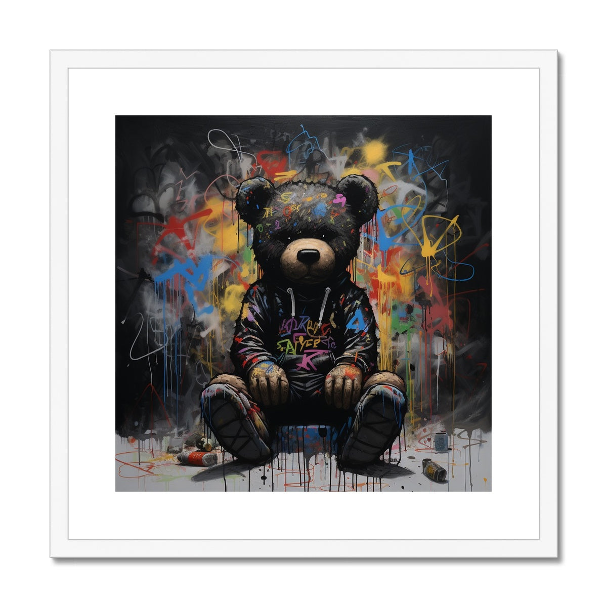 All Black Everything: Limited Edition Framed & Mounted Print