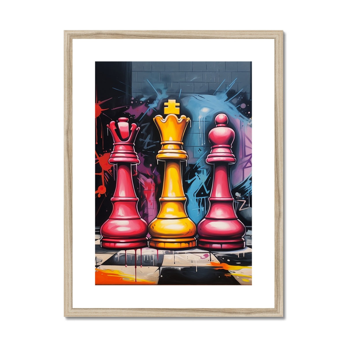 Chess Master Framed & Mounted Print