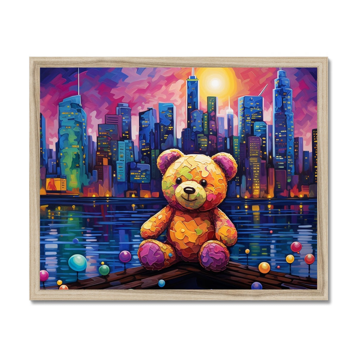 Skyline Attraction: Limited Edition Framed Print