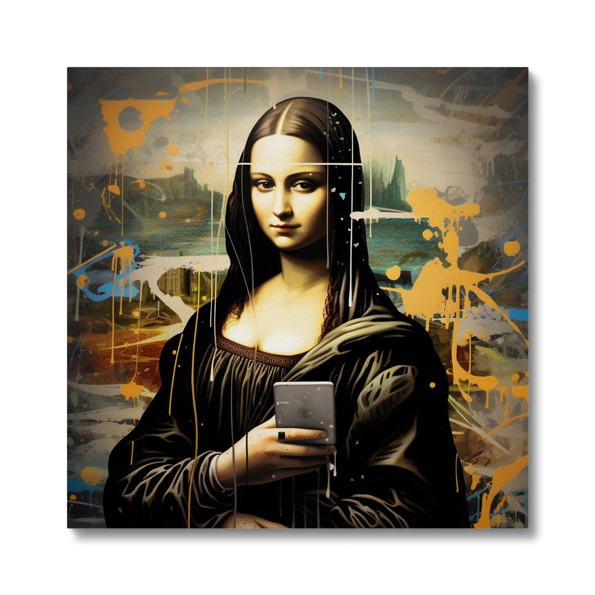 Millenial: The Mona Lisa Limited Edition Canvas