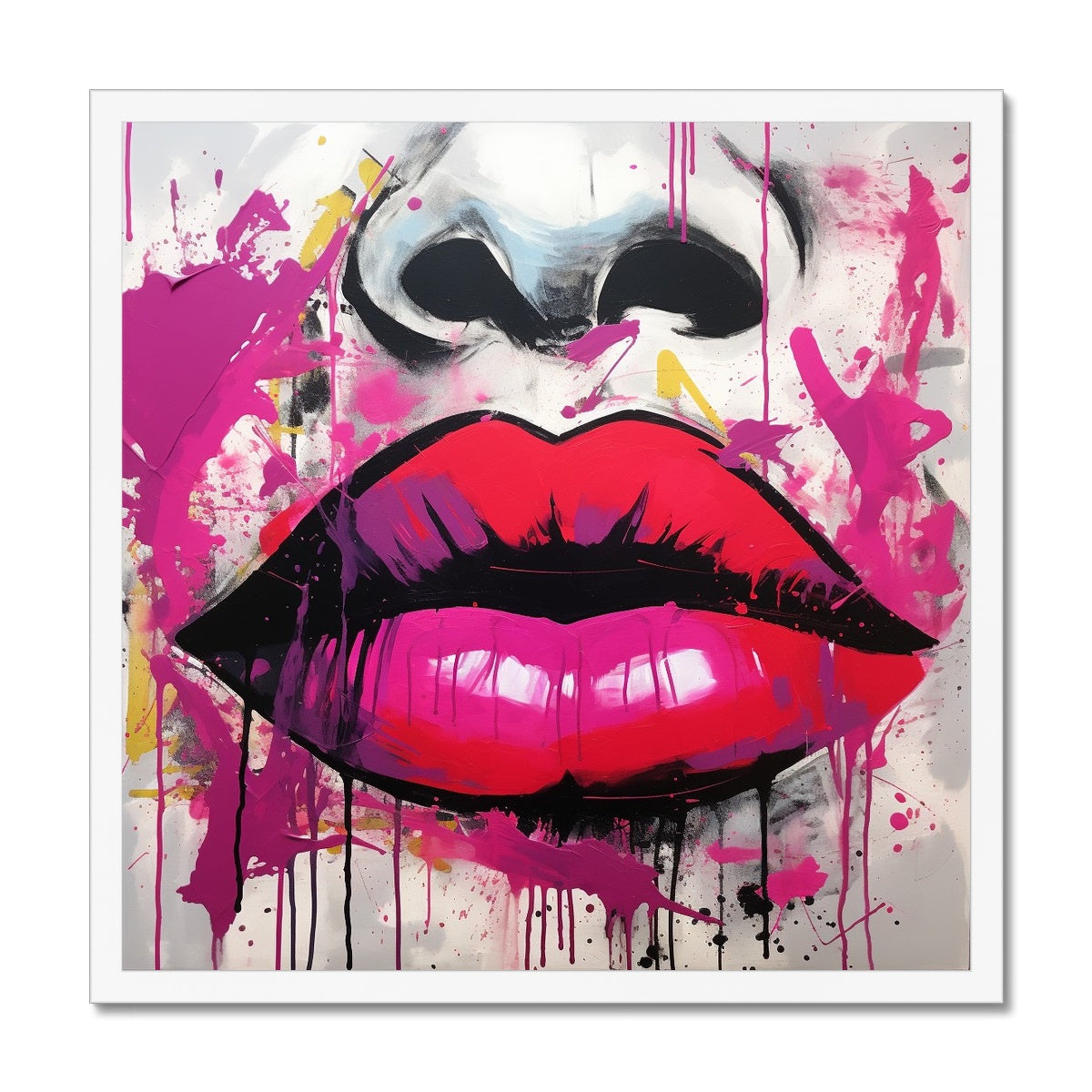 Lipstick Framed Print