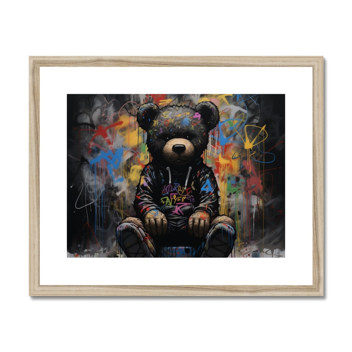 All Black Everything: Limited Edition Framed & Mounted Print