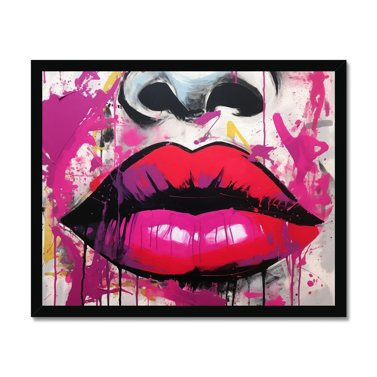 Lipstick Framed Print