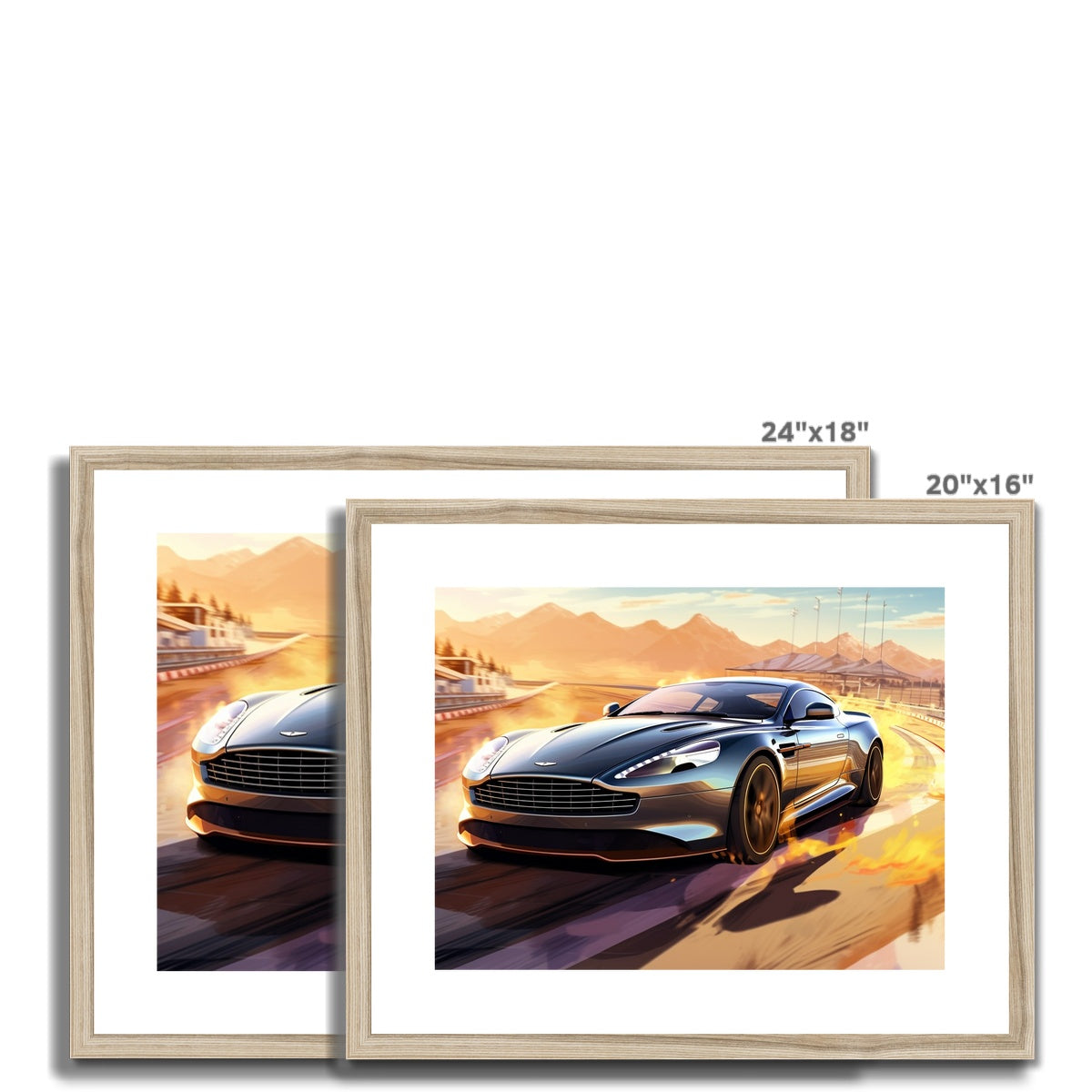 Aston Martin Racing Club Framed & Mounted Print