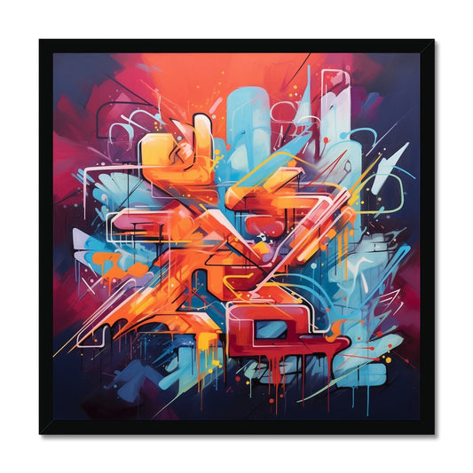 Abstract World Framed Print