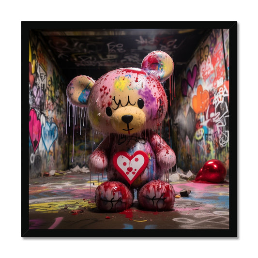 Teddy Got Drip: Limited Edition Framed Print