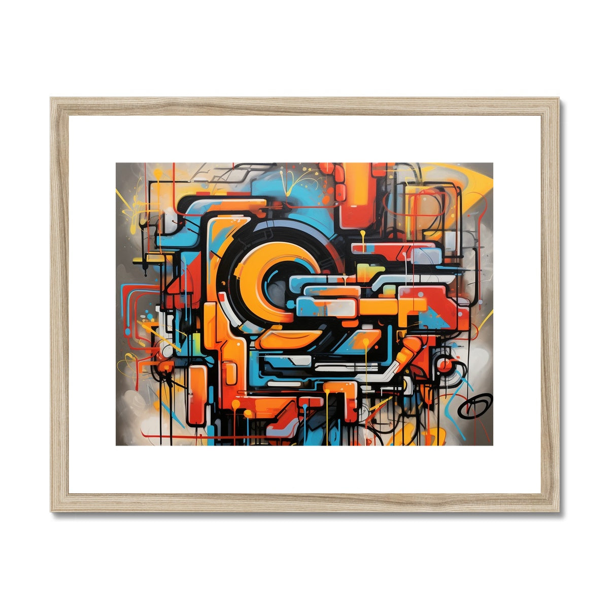 Dystopia  Framed & Mounted Print