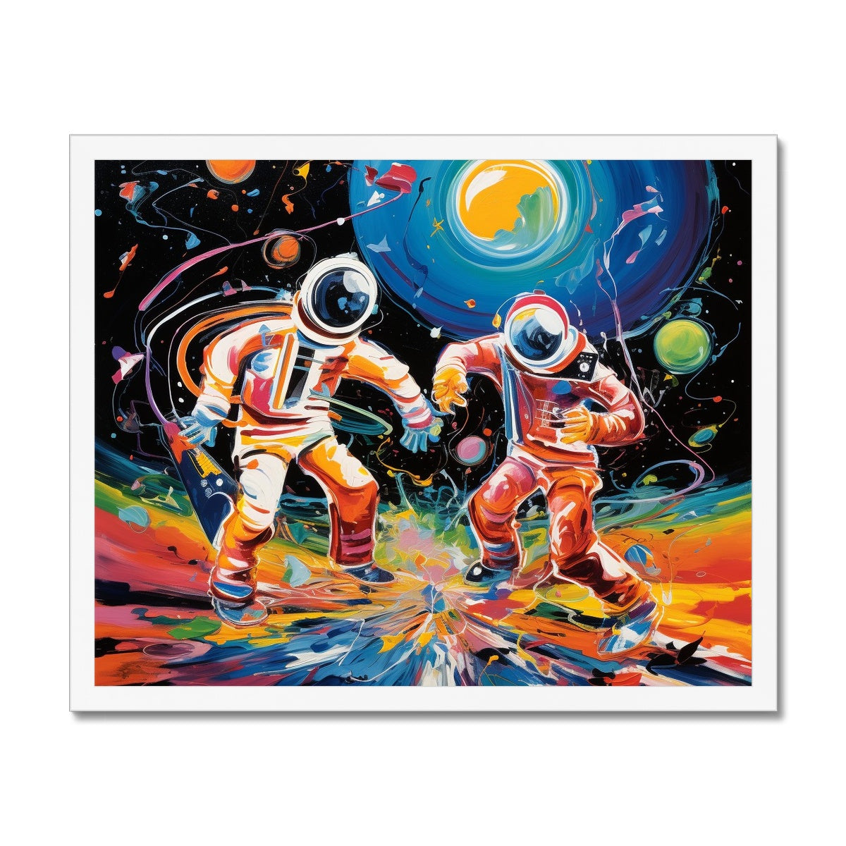 Spaceman  Framed Print