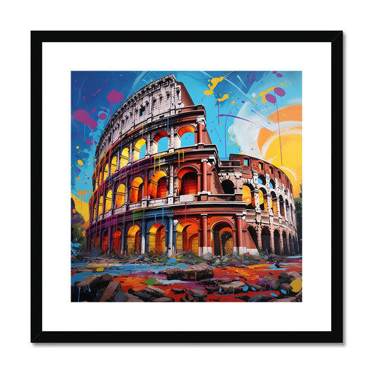 Colosseum, Rome  Framed & Mounted Print