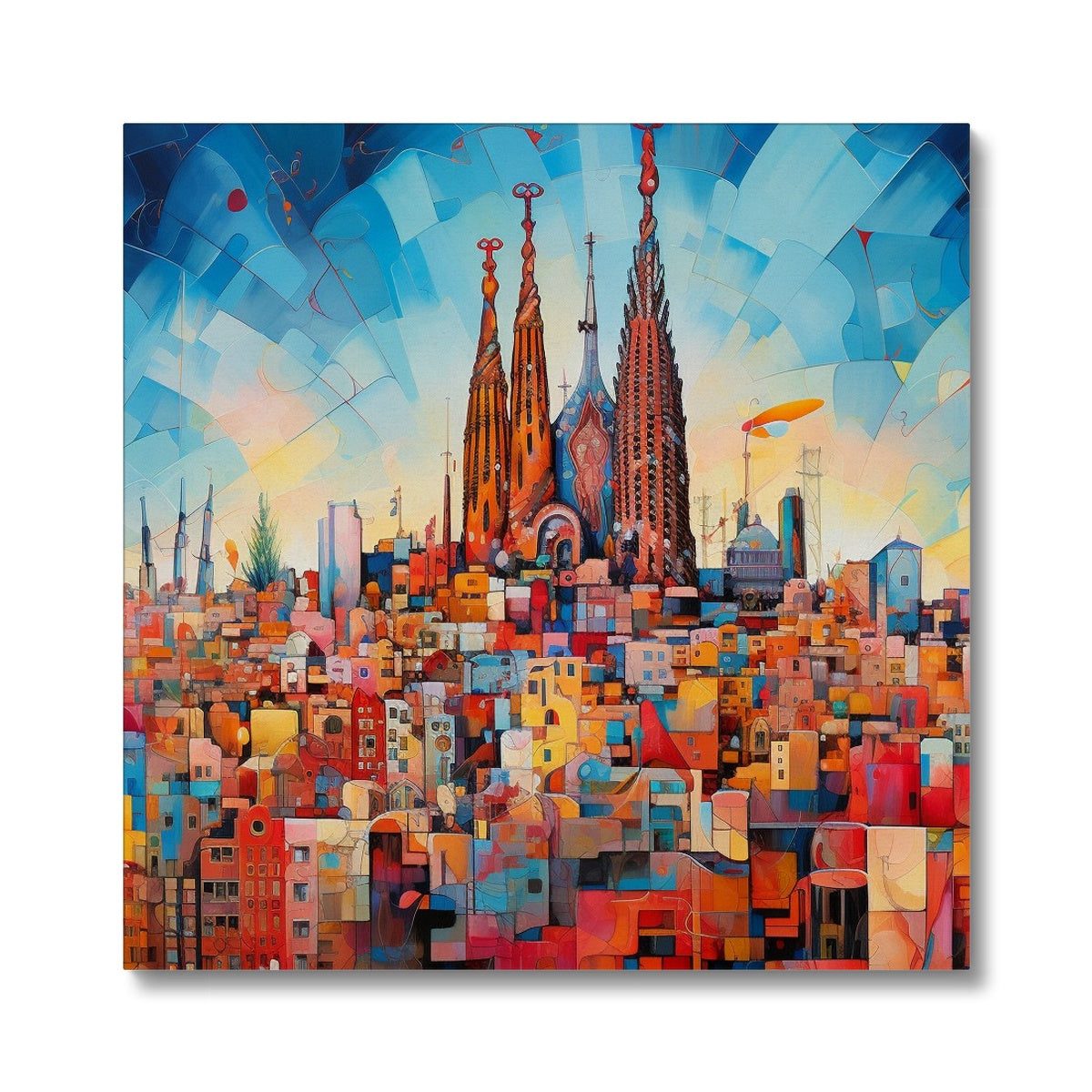 Barcelona  Canvas