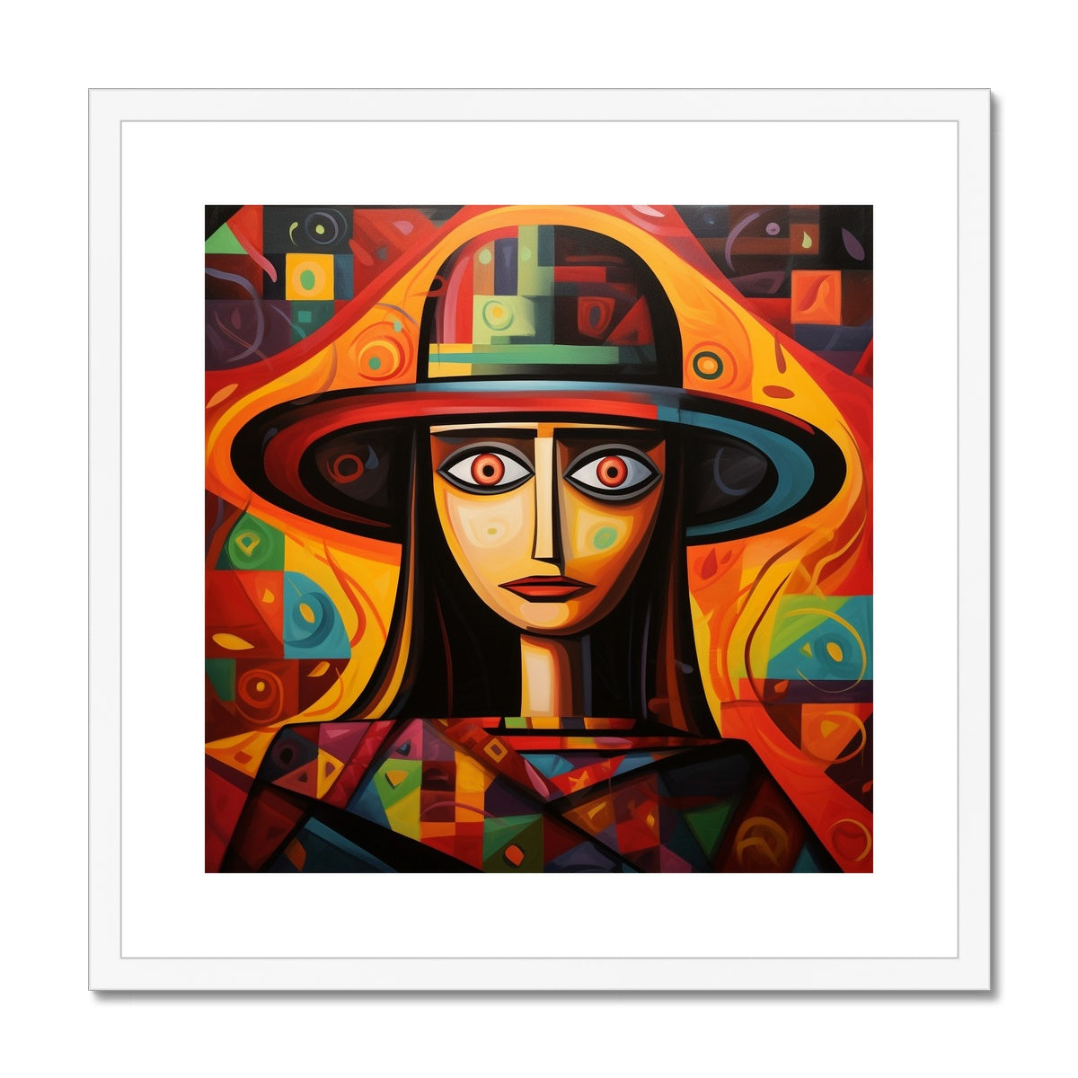 Sombrero: Mona Lisa Limited Edition Framed & Mounted Print