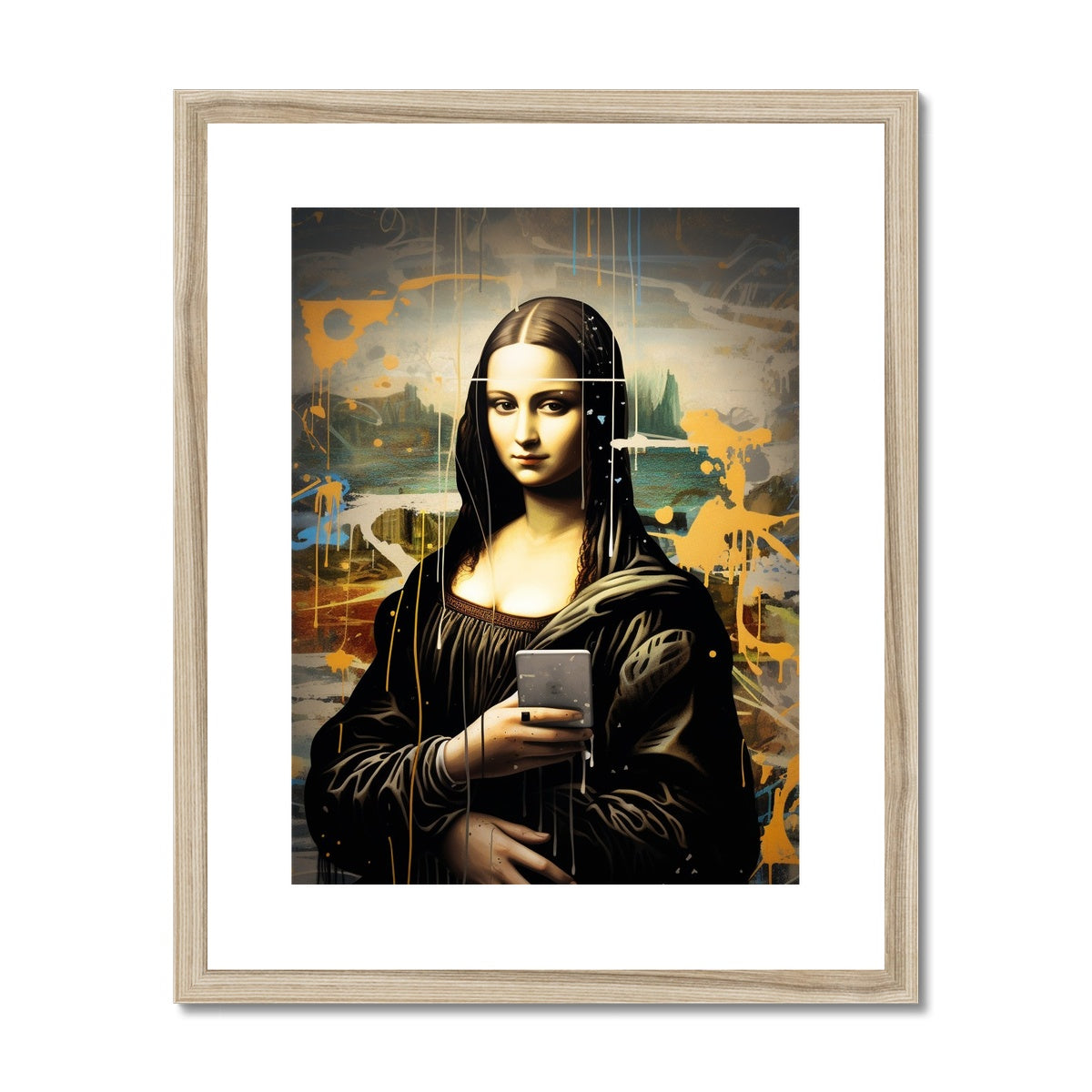 Millenial: The Mona Lisa Limited Edition Framed & Mounted Print