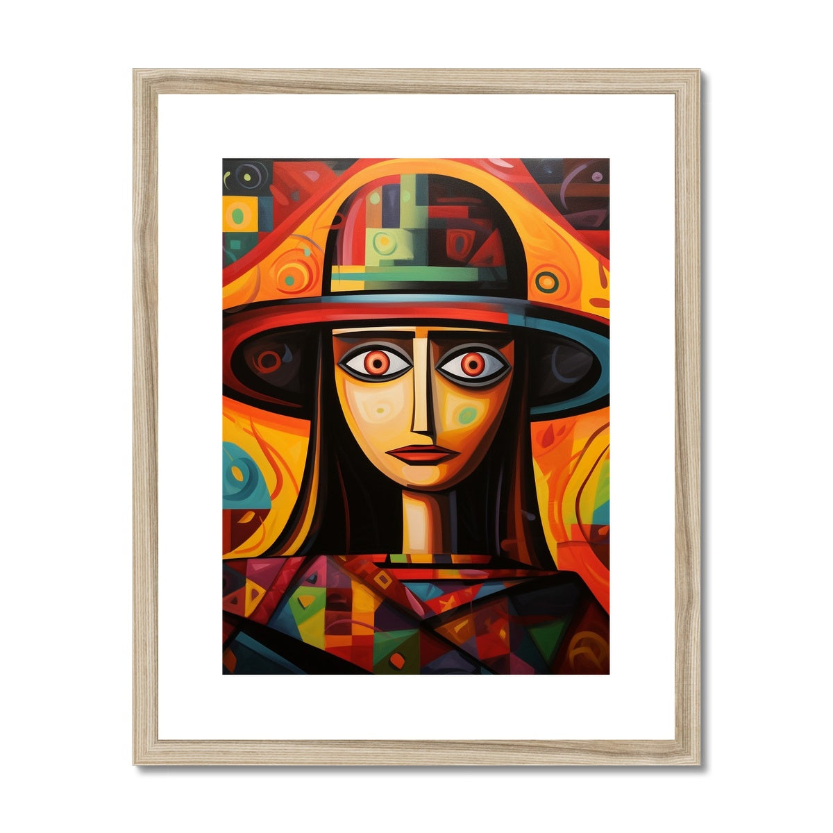 Sombrero: Mona Lisa Limited Edition Framed & Mounted Print