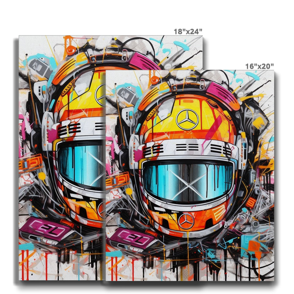 Lewis Hamilton Canvas