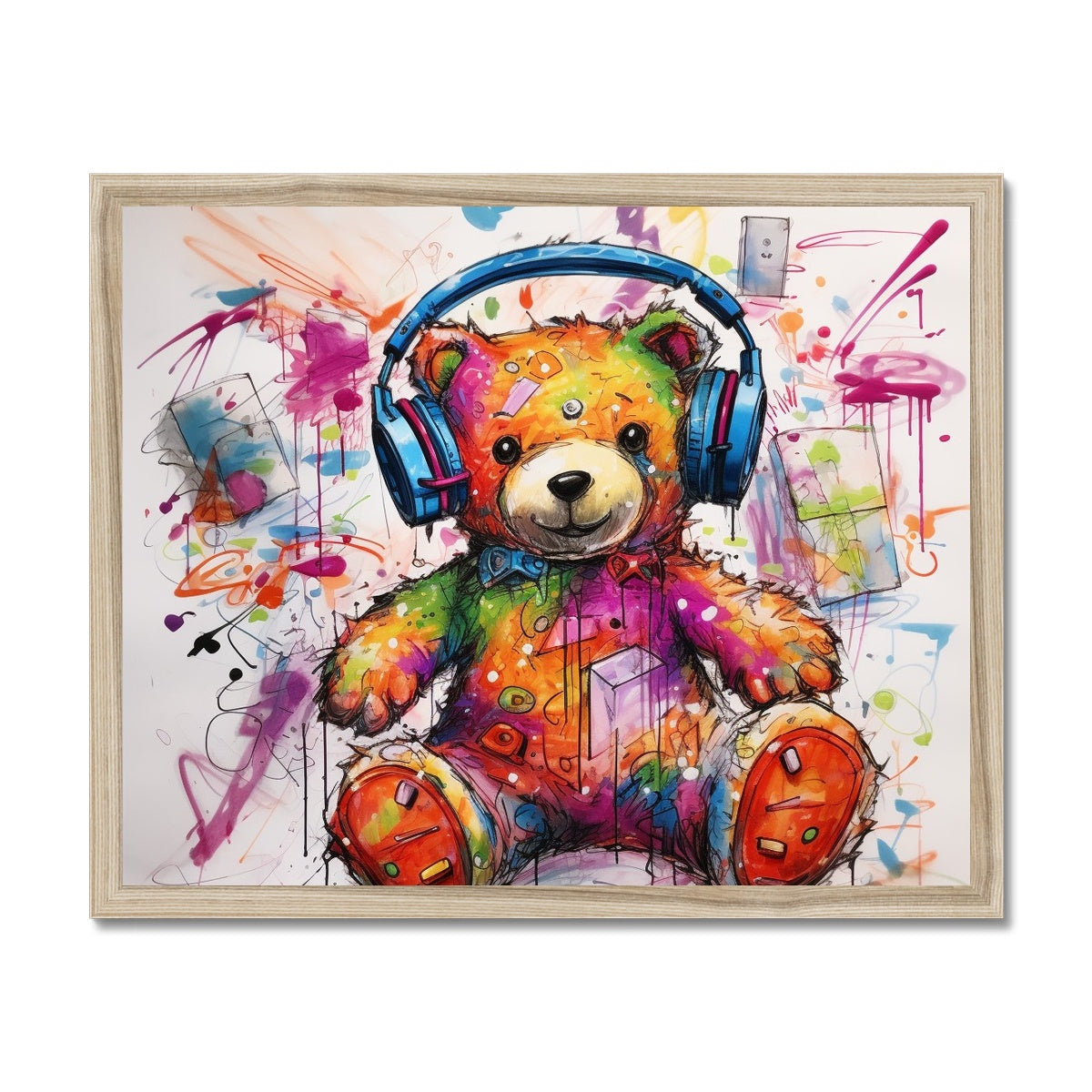 Beats By Teddy: Limited Edition Framed Print
