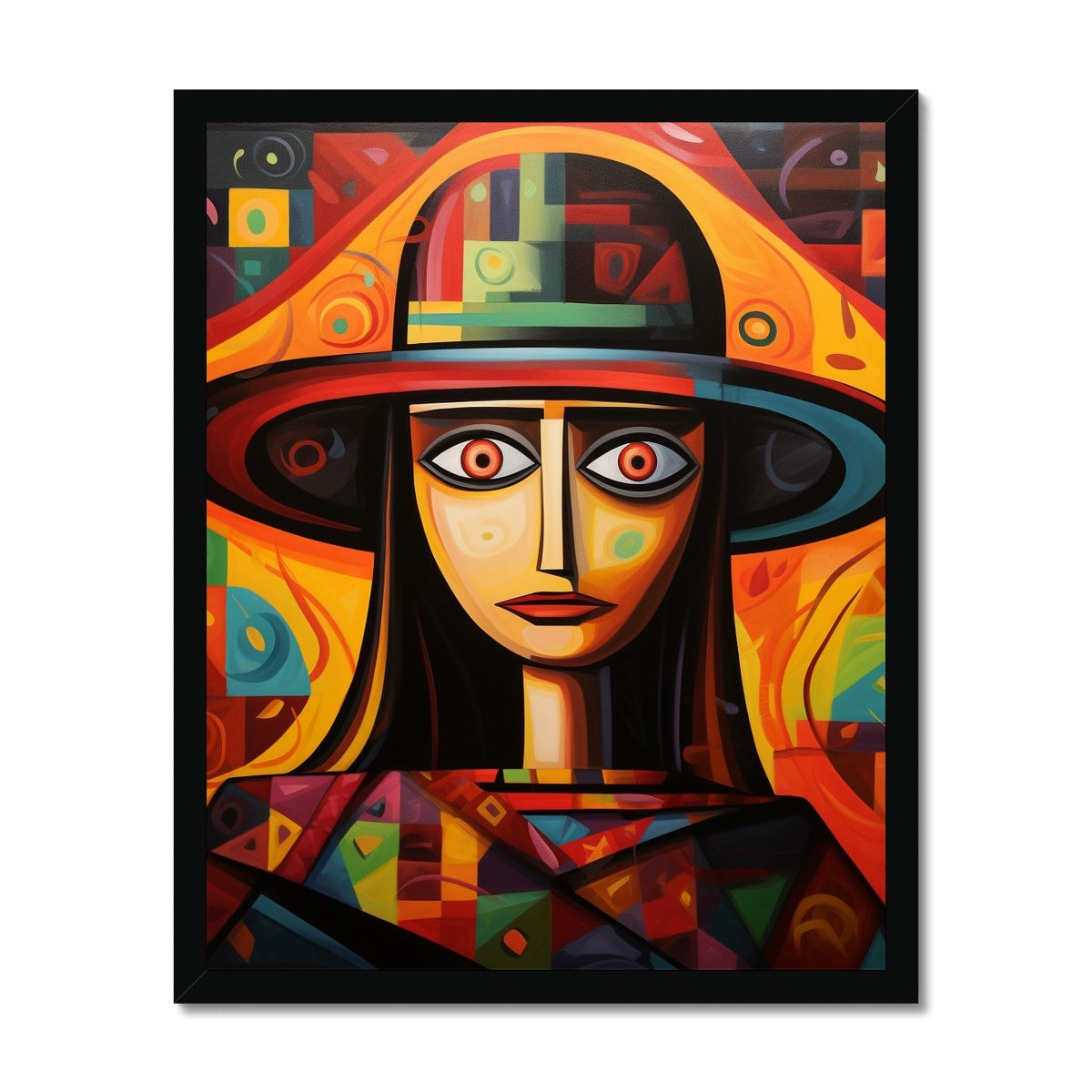 Sombrero: Mona Lisa Limited Edition Framed Print