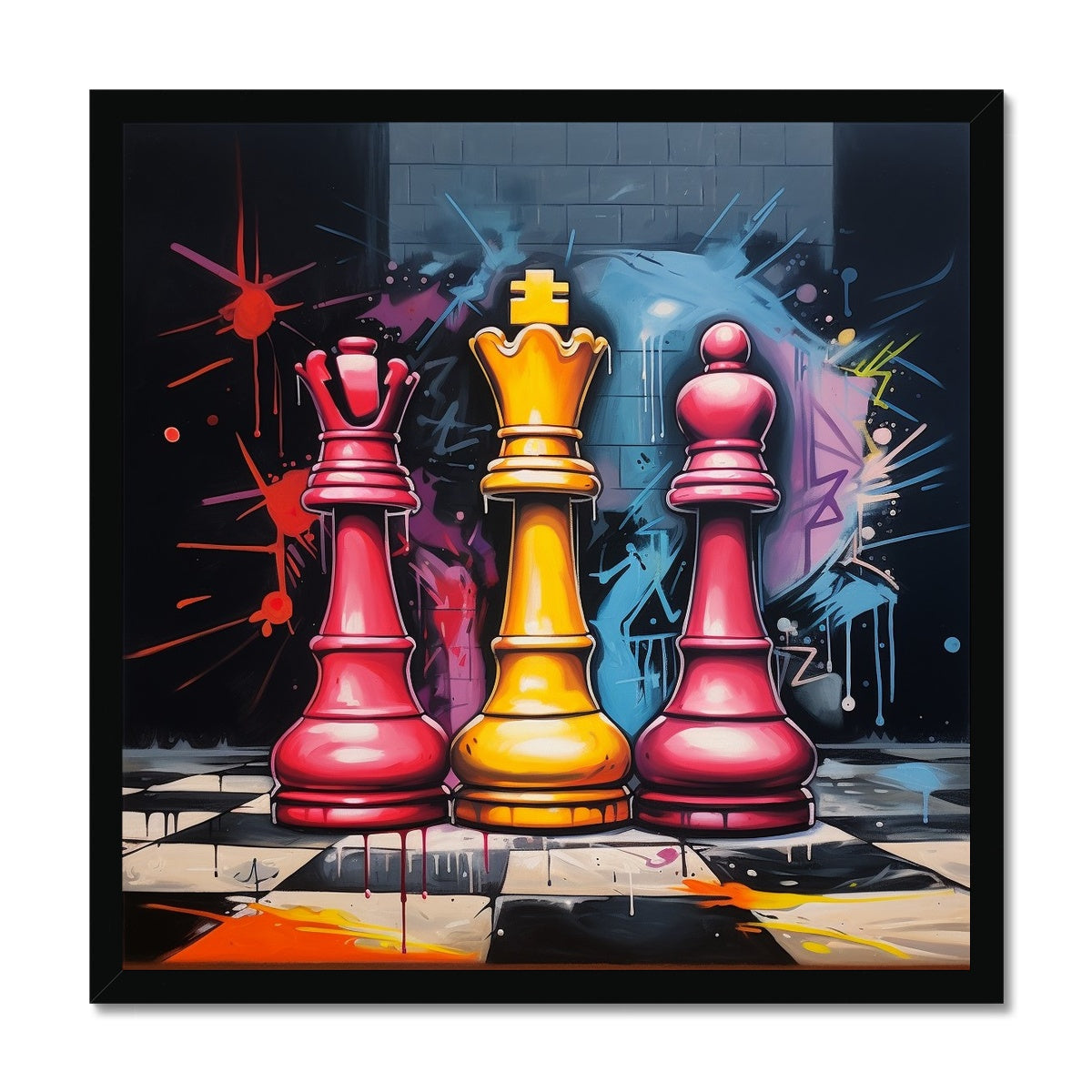 Chess Master Framed Print