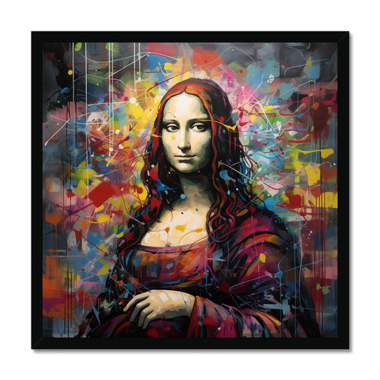 Mona Lisa Meets "Just Stop Oil": Limited Edition Framed Print