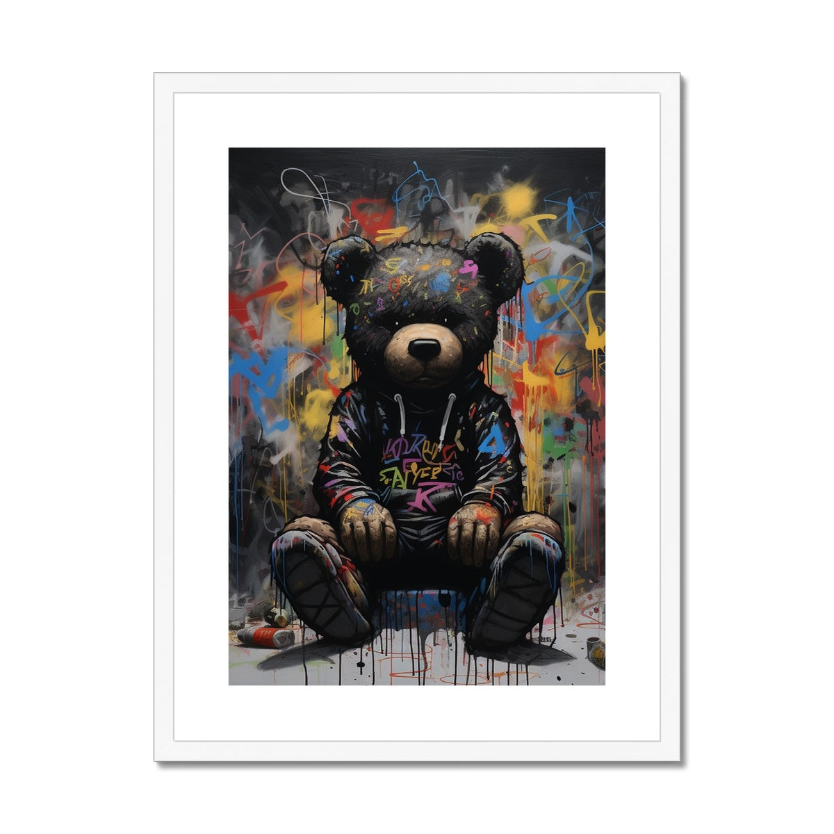 All Black Everything: Limited Edition Framed & Mounted Print