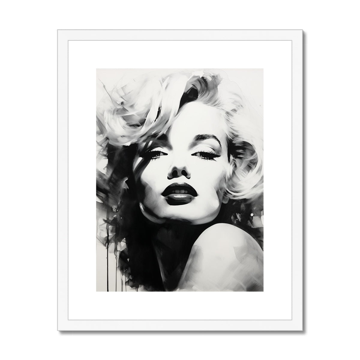 Marilyn Monroe Framed & Mounted Print