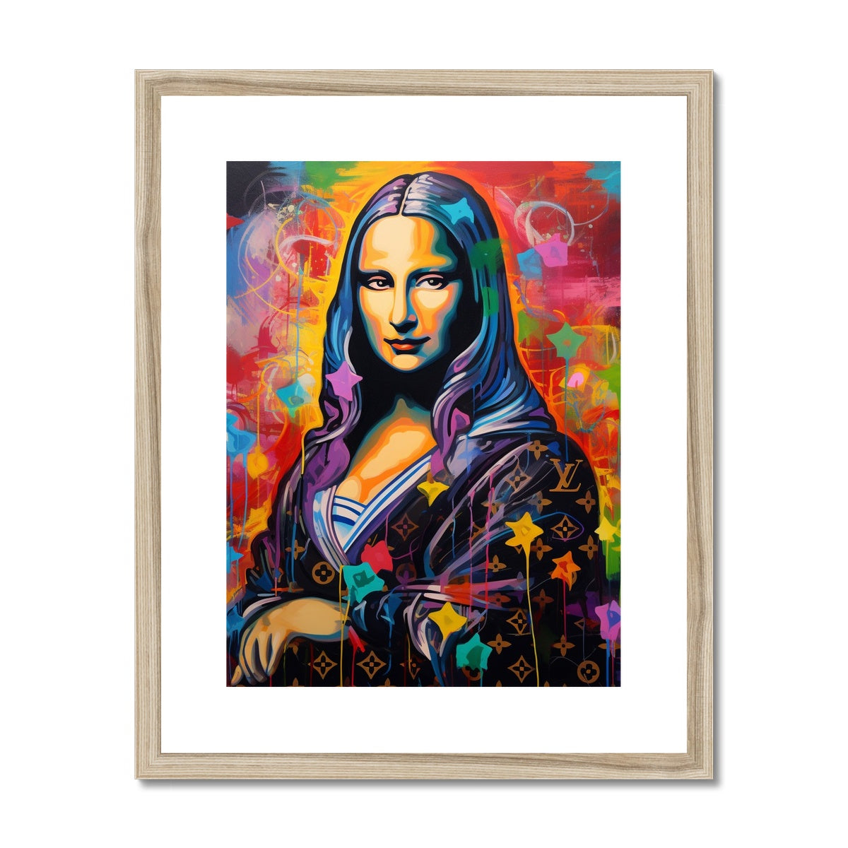 Mona Lisa LV: Limited Edition Framed & Mounted Print