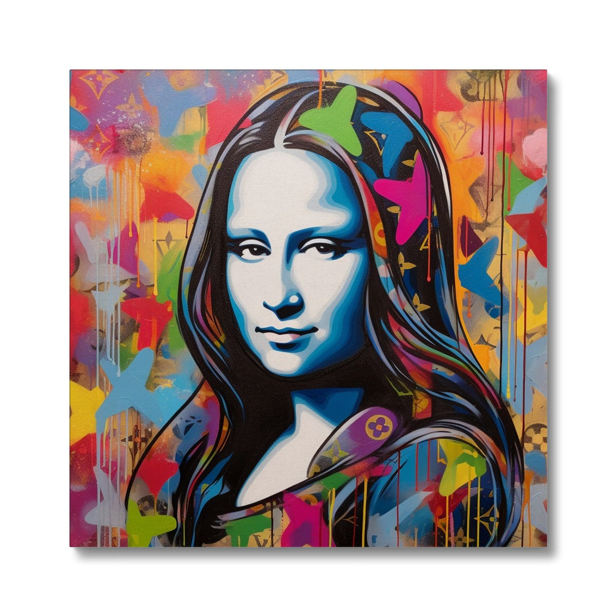 Gen Z Mona Lisa Louis Vuitton: Limited Edition Canvas