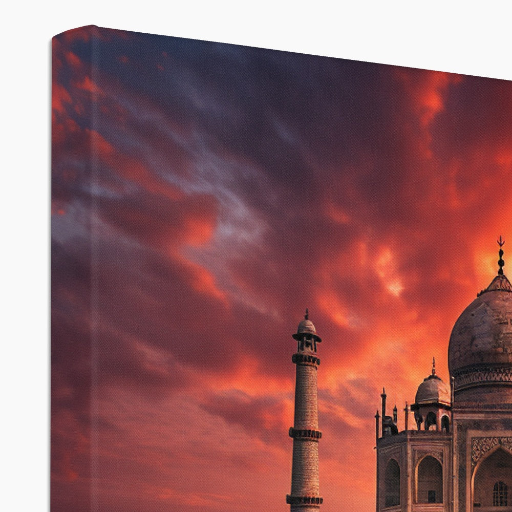 8th Wonder of The World, Taj Mahal Canvas
