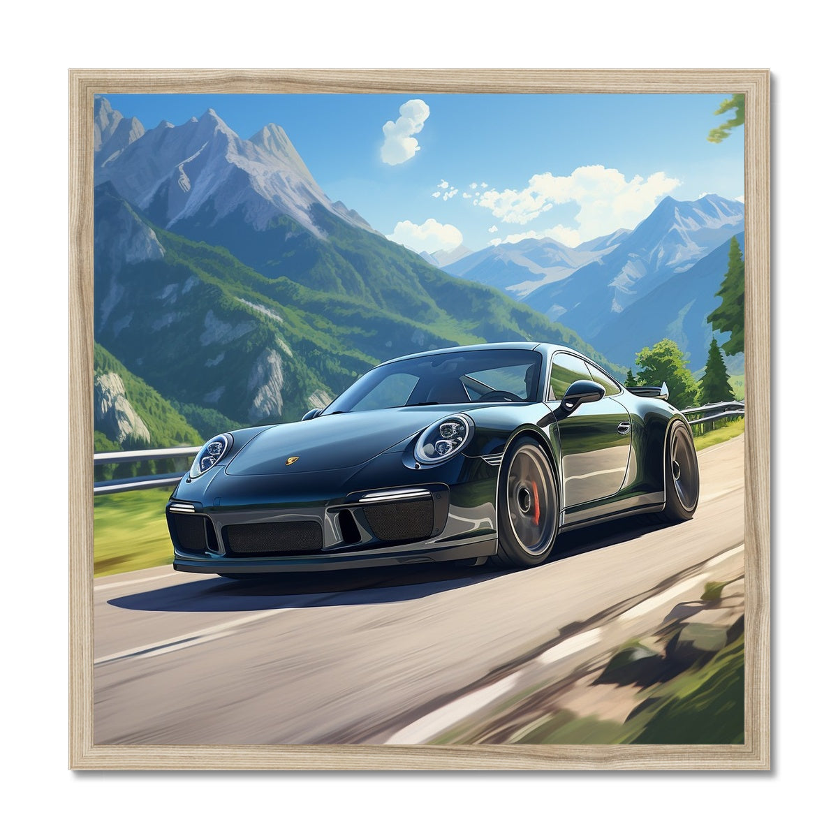 Cameron The Carrera  Framed Print