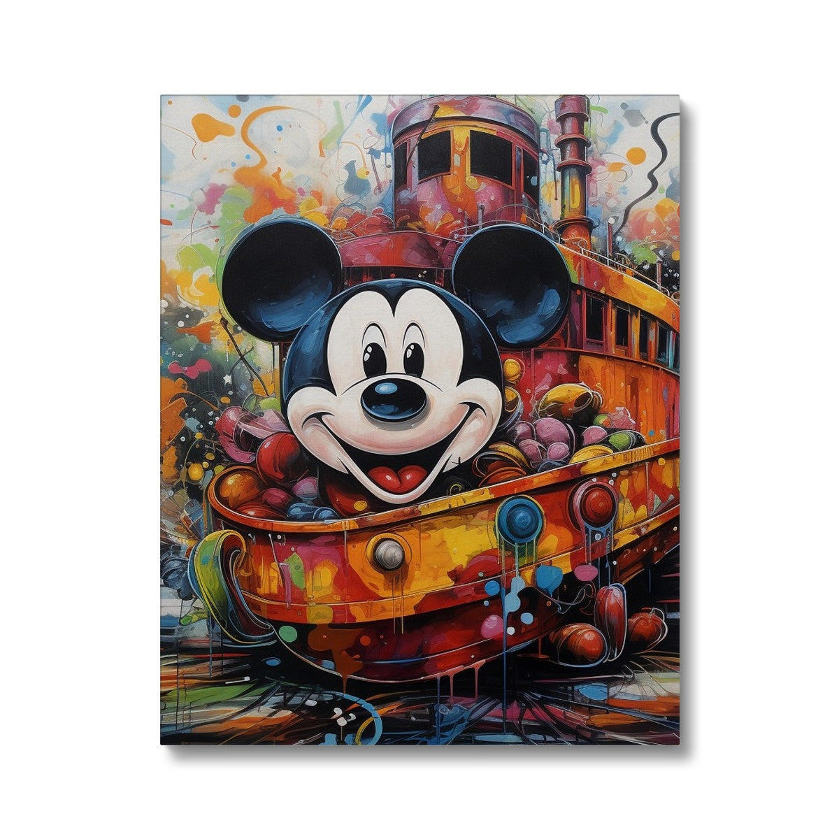 Steamboat Willie Canvas