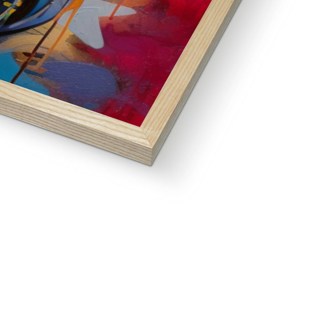 Gen Z Mona Lisa Louis Vuitton: Limited Edition Framed Print