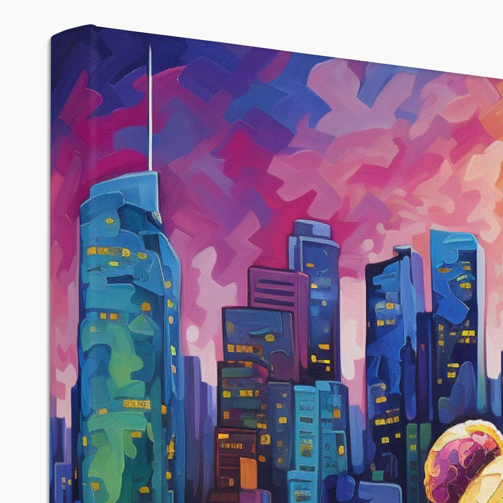Skyline Attraction: Limited Edition Canvas
