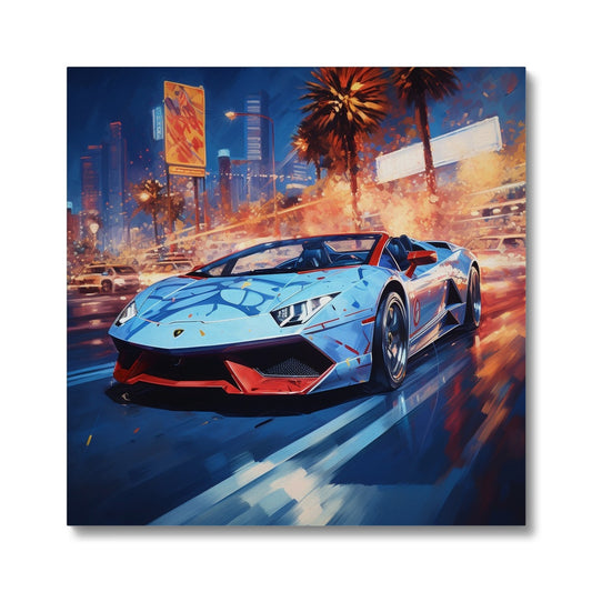 Lamborghini, Las Vegas Grand Prix Canvas