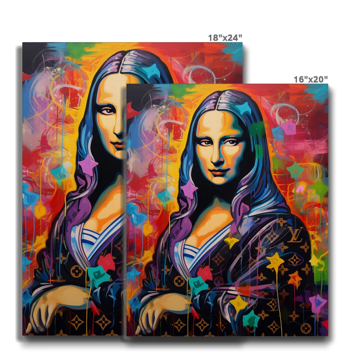 Mona Lisa LV: Limited Edition Canvas