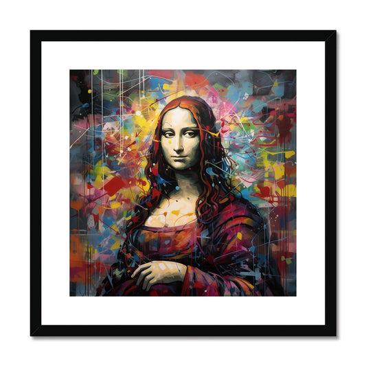Mona Lisa Meets "Just Stop Oil": Limited Edition Framed & Mounted Print